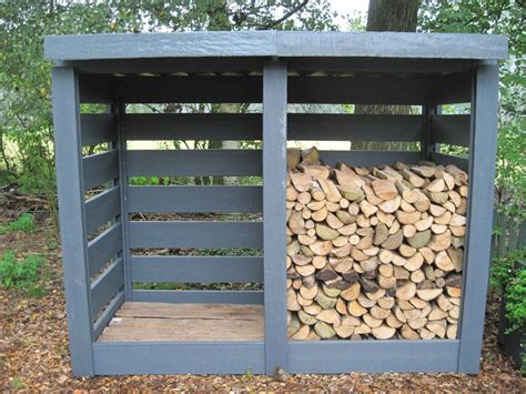 outdoor firewood box with lid